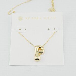 Kendra Scott Polished Letter Necklace